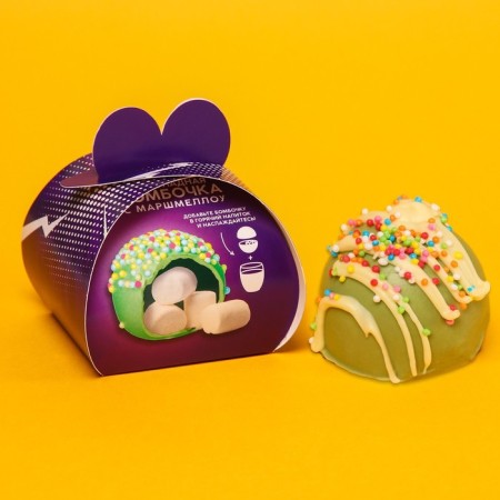 Chocolate bomb with marshmallow "Explosive taste", 35 g.-2