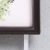 Triple photo frame on braid L-4 10x15 cm Wenge (plastic screen)