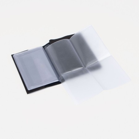 Cover for autoDocations and passports, black color-2