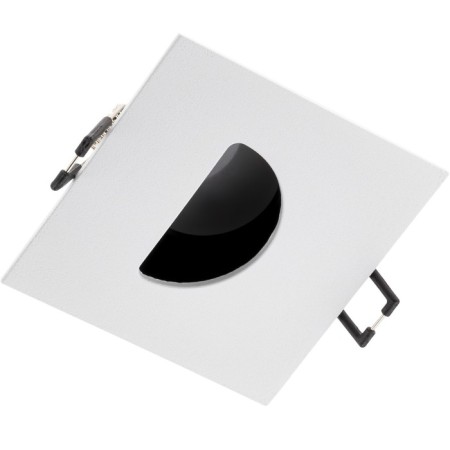 Light-K Buildiv, Artin, square 87x87x38mm installation. opening 75x75mm GU5.3 Al white 51433 6-4