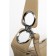 Gobo bag female, eco -leather, ludor beige, 40x11x22 cm