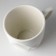 Ceramic "Iceberg" mug, white 350 ml, white color