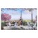 Picture on the canvas "Spring Paris" 60x100 cm