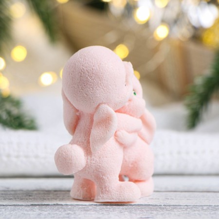 Figure soap "Bunny Friendship" Beige, 3x7x7cm-1