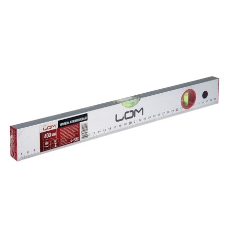 Aluminum scrap level, 2 eye, ruler, 400 mm-6