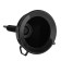 Oktan fuel fungus with a non -member, diameter 160 mm, height 380 mm, black
