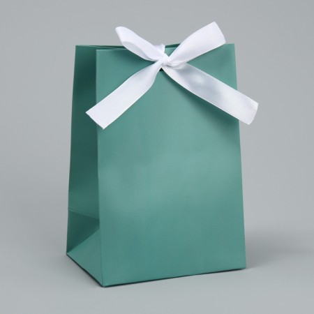 Gift package with tape, packaging, Tiffany, 13 x 19 x 9 cm-2