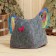 Bath hat for children "Rainbow tails", gray, 5-7 years old