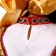 Carnival costume "Gems": dress, kokoshnik, scarf in the hand, river 42-44