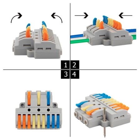 KLLM CSC 3x3 Passing Razoille 3 poles, with a mounting platform (1 entry, 3 conclusions to the pole)-4