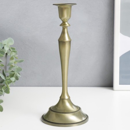 Summary Metal for 1 candle "Scandy" Bronze 24.5x10x10 cm-1