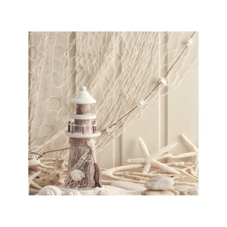 Organizer in a bath on suction cups “Lighthouse with decorations”, for storing toys and trifles, size 33x39 cm-1