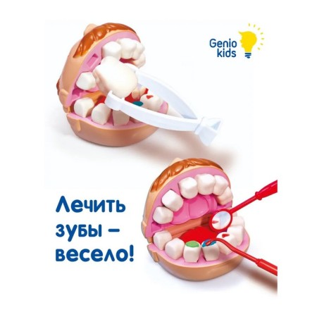 Set for children's modeling "Doctor Tooth"-2