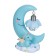 Spinker "Unicorn on the Moon" LED 1W 6000k from Blue Blue 15x11 cm Risalux