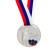 Thematic medal "Football", silver, d = 5 cm