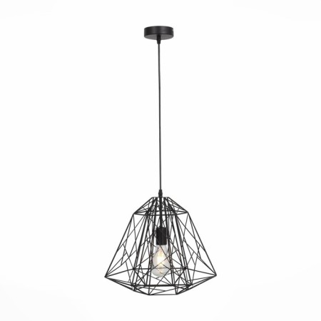 STL LUCE Sus. SL264.403.01. Strano. 1x60 W, E27, 40x40x33 cm, black color