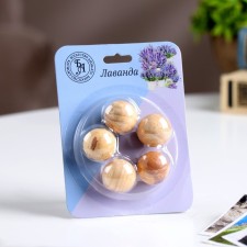 Set of wooden aromashariks 