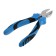 Tundra side sides, 45 steel, nickelled, 2k handles, 200 mm