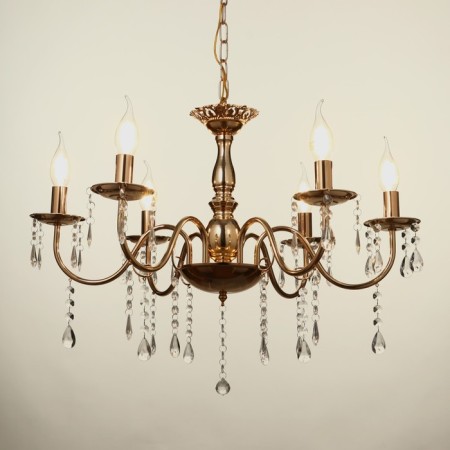 Chandelier 2461/6 E14 40W gold 62x62x32 cm Bayerlux-2