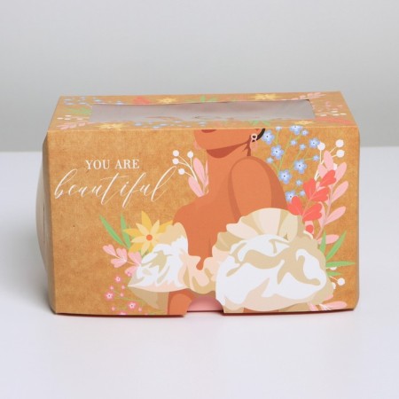 Confectionery packaging Bilateral box “You are beautiful”, 16 x 10 x 10 cm-3