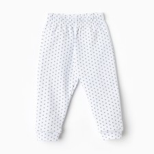 Pants for children, color gray peas, height 68