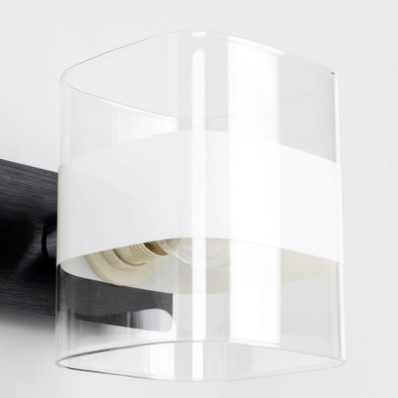 Sconces Citilux "Virta" CL139322, 32x12 cm, 2x60W, E14, Black Color Black-14