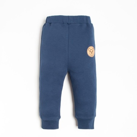 Pants for a boy, blue color, height 68-74 cm