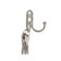 Hook furniture tundra TKD017 Light, two -rod, matte nickel