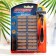 Strike razor machine, 3 blades moisturizing stripes, 20 pcs