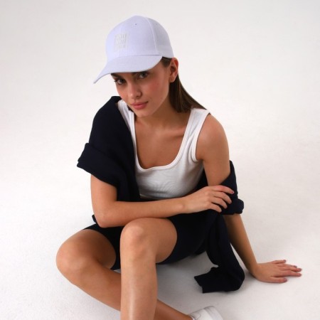 Women's cap anti anti sour, white color-9