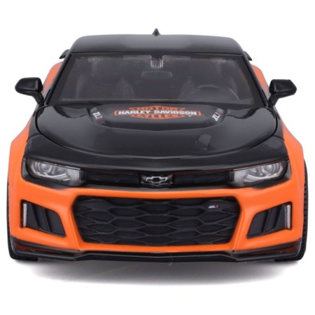 MASTO DIE-CAST Harley-Davidson 2017 Camaro ZL1, 1:24, Black-Orange color-4