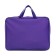 Folder with A4 handles, 360 x 270 x 80 mm, textile, inner pocket, purple 1Sh48