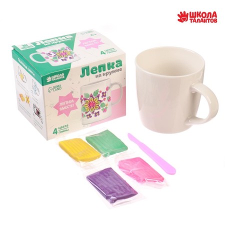 Mug for decorating polymer clay "flowers", 300 ml-2