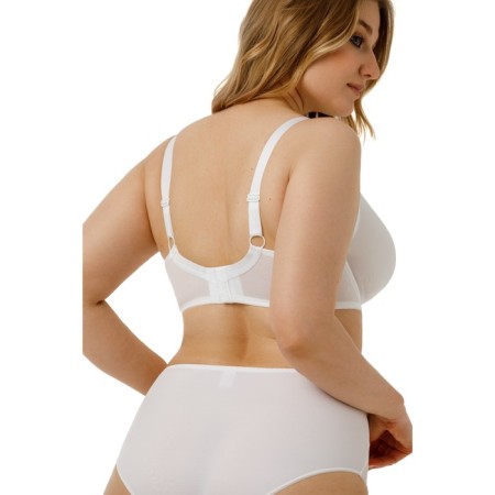 Lengy bra, size 95F, white color-3
