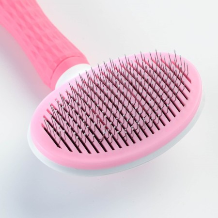 Pucrhee with self -cleaning Premium diode is round, with drops, 10 x 19 cm, pink-2