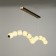 Lamp "Avyiro" 13xLED 91W 3000k brass 100x18x19-169 cm