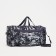 Road bag on lightning, 3 external pockets, a long belt, camouflage color/gray