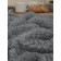 Texrepublic blanket, size 200x220 cm, gray color