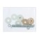 Reinforcement for flush tanks "RBM" AS-16.2M, with a lateral flat bottom valve, chrome button