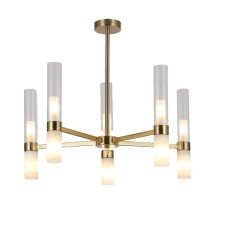 Ceiling light Gerhort G11072/10COP WT+CL, 10x20W, G9, 44x60x60 cm, bronze color