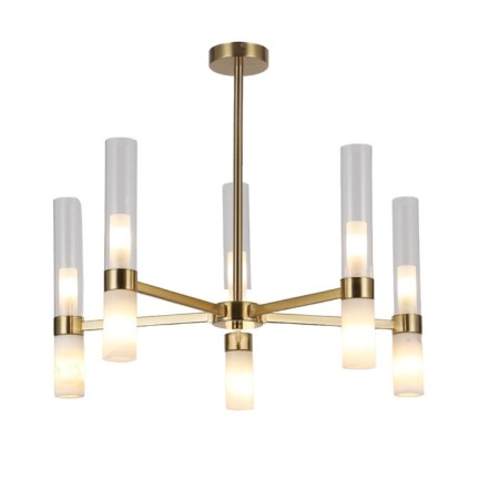 Ceiling light Gerhort G11072/10COP WT+CL, 10x20W, G9, 44x60x60 cm, bronze color