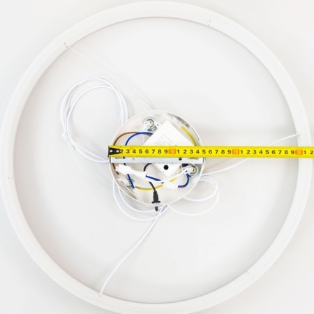 Suspended Citilux “duet” CL719500, 50x50x17 cm, 1x53W, LED, white color-19