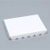 Box for cookies, white, 22 x 15 x 3 cm