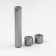 A set of tools for manual installation of magnetic buttons, d = 10 mm