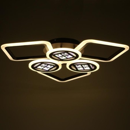 Causteen with PDU 1157/6CF LED 144W 3000-6000K Dimmer Coffee 73x73x10 cm Bayerlux-3