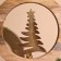 Interior souvenir in the wooden ring "spruce" 30x8x33 cm