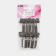 Automatic castle for lightning "Tractor", No. 8, 10 pcs, color black nickel