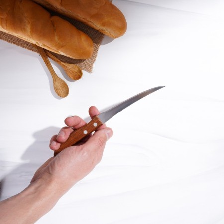 Kitchen knife for citrus shares "Elbrus", blade 12 cm-5