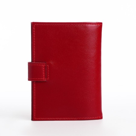 Cover for autoDocations and passports, red color-1