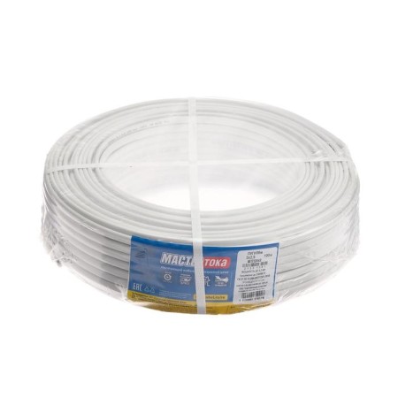 The wire "Master of current" Pugnpbm, section 3x2.5 mm2, 100 m, white-3